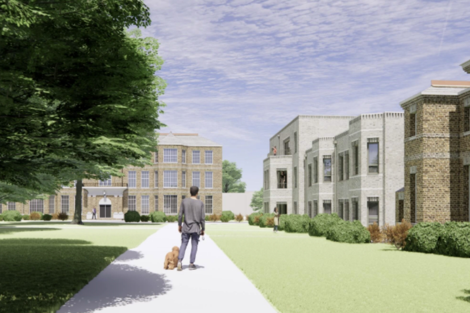 CGI visual for Chase Farm