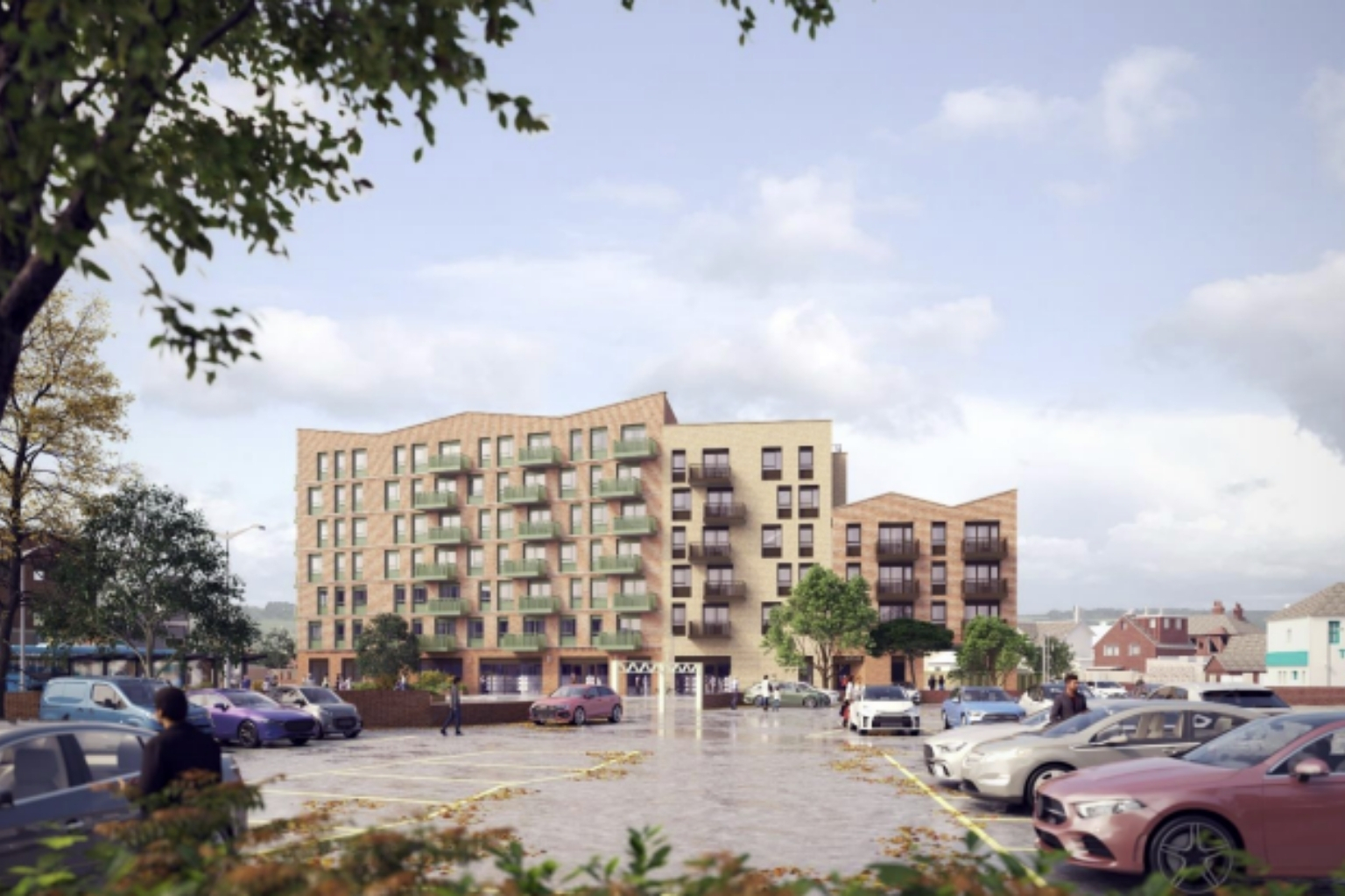 CGI visual for Regents House