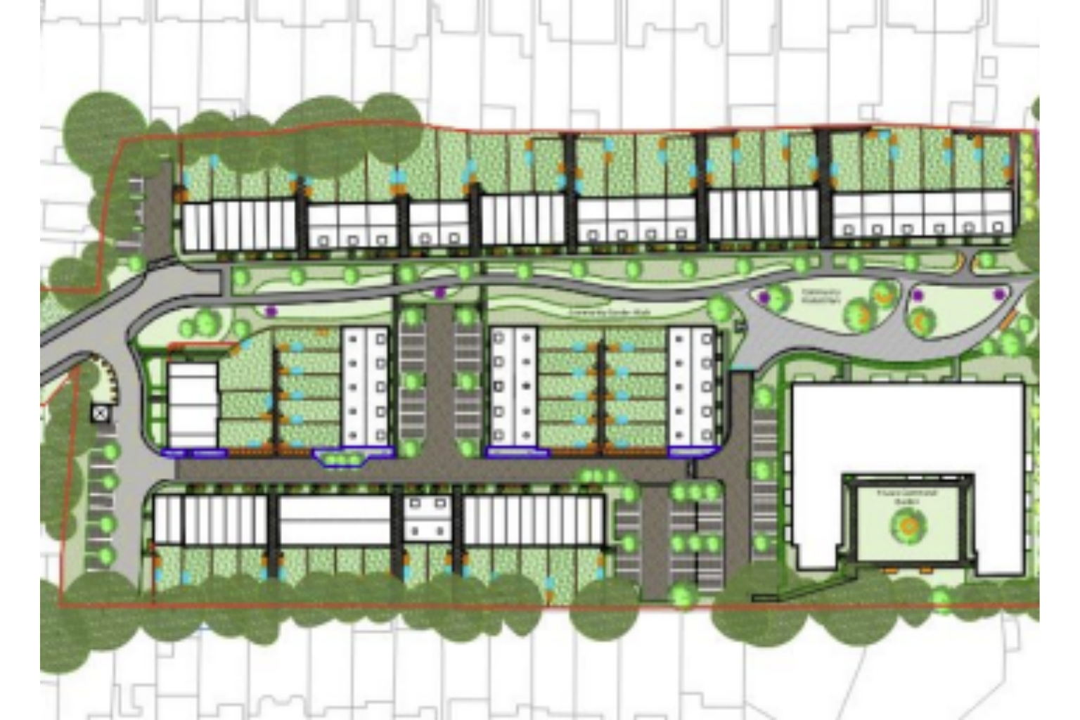 CGI visual for Woodville Gardens
